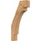 Ekena Millwork 3 1/2"W x 12"D x 24"H Merced Smooth Knee Brace, Western Red Cedar BRC04X12X24MRC00SWR - alternate 1